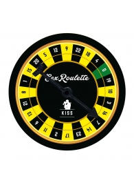 Настольная игра-рулетка Sex Roulette Kiss - Tease&Please - купить с доставкой в Королеве