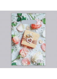 Полиэтиленовый пакет  Подарочек  с вырубной усиленной ручкой - 20 х 30 см. - Сима-Ленд - купить с доставкой в Королеве