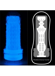 Светящийся в темноте мастурбатор Lumino Play Masturbator Pocketed - Lovetoy - в Королеве купить с доставкой