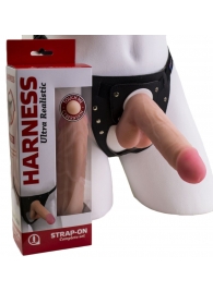 Страпон в подарочной упаковке: трусики с плугом и фаллоимитатор-насадка - 16 см. - LOVETOY (А-Полимер) - купить с доставкой в Королеве