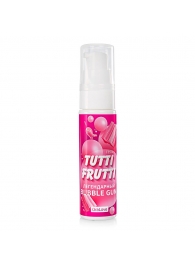 Интимный гель на водной основе Tutti-Frutti Bubble Gum - 30 гр. - Биоритм - купить с доставкой в Королеве