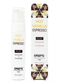 Возбуждающий гель Hot Vanilla Espresso Arousal Gel - 15 мл. - Exsens - купить с доставкой в Королеве