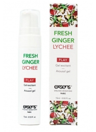 Возбуждающий гель Fresh Ginger Lychee Arousal Gel - 15 мл. - Exsens - купить с доставкой в Королеве