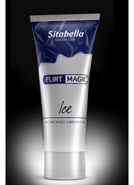 Силиконовая гель-смазка FLIRT MAGIC Ice с лёгким пролонгирующим эффектом - 75 мл. - Sitabella - купить с доставкой в Королеве