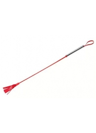 Красный латексный стек с лентами - 62 см. - Sitabella - купить с доставкой в Королеве