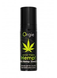 Возбуждающий интимный гель для пар ORGIE Hemp Intense Orgasm - 15 мл. - ORGIE - купить с доставкой в Королеве