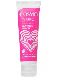Возбуждающий гель на водно-силиконовой основе Cosmo Vibro с ароматом земляники - 50 гр. - Биоритм - купить с доставкой в Королеве
