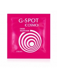 Стимулирующий интимный крем для женщин Cosmo G-spot - 2 гр. - Биоритм - купить с доставкой в Королеве