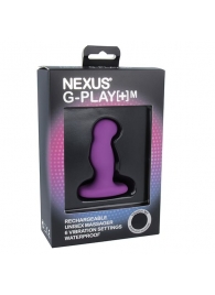Фиолетовая вибровтулка Nexus G-Play+ M - Nexus Range - в Королеве купить с доставкой