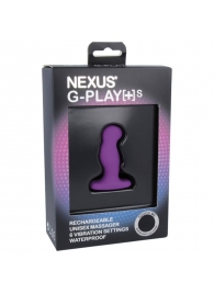 Фиолетовая вибровтулка Nexus G-Play+ S - Nexus Range - в Королеве купить с доставкой