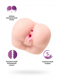Реалистичный мастурбатор Paula с 2 любовными тоннелями - ToyFa - в Королеве купить с доставкой