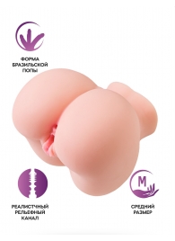 Реалистичный мастурбатор Giovanna - ToyFa - в Королеве купить с доставкой