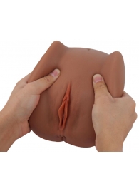 Мастурбатор Black Beauty - вагина и анус - S-HANDE - в Королеве купить с доставкой