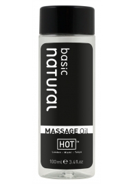 Массажное масло для тела Natural Basic - 100 мл. - HOT - купить с доставкой в Королеве