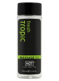 Массажное масло для тела Tropic Fresh - 100 мл. - HOT - купить с доставкой в Королеве