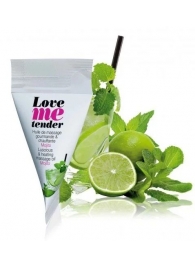 Съедобное согревающее массажное масло Love Me Tender Mojito с ароматом мохито - 10 мл. - Love to Love - купить с доставкой в Королеве
