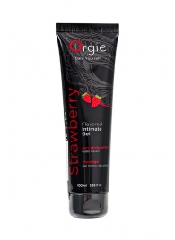 Интимный гель на водной основе Lube Tube Strawberry с клубничным вкусом - 100 мл. - ORGIE - купить с доставкой в Королеве
