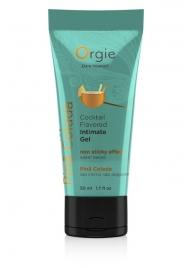 Съедобный интимный гель Orgie Lube Tube Cocktail Pina Colada - 50 мл. - ORGIE - купить с доставкой в Королеве