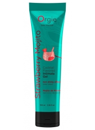 Съедобный интимный гель Orgie Lube Tube Cocktail Strawberry Mojito - 100 мл. - ORGIE - купить с доставкой в Королеве