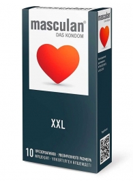 Презервативы увеличенного размера Masculan XXL - 10 шт. - Masculan - купить с доставкой в Королеве