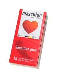 Презервативы Masculan Sensitive plus - 10 шт. - Masculan - купить с доставкой в Королеве