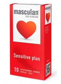 Презервативы Masculan Sensitive plus - 10 шт. - Masculan - купить с доставкой в Королеве