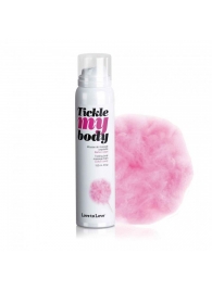 Массажная хрустящая пенка Tickle My Body Cotton Candy с ароматом сладкой ваты - 150 мл. - Love to Love - купить с доставкой в Королеве