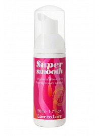 Лубрикант нежнейшая пенка Super Smooth Foaming Intime Lubricant - 50 мл. - Love to Love - купить с доставкой в Королеве