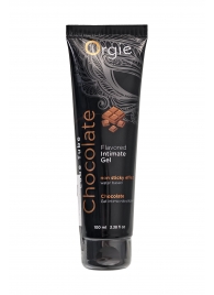 Интимный гель на водной основе Lube Tube Chocolate с шоколадным вкусом - 100 мл. - ORGIE - купить с доставкой в Королеве