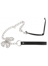Зажим для половых губ с поводком Pussy Clamp With A Leash - Orion - купить с доставкой в Королеве