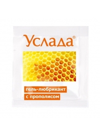 Гель-лубрикант «Услада с прополисом» - 3 гр. - Биоритм - купить с доставкой в Королеве