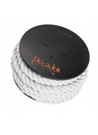 Белая веревка для шибари на катушке - 5 м. - Pecado - купить с доставкой в Королеве