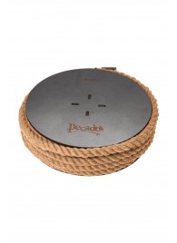 Джутовая веревка для шибари на катушке - 10 м. - Pecado - купить с доставкой в Королеве