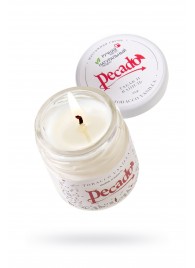 Массажная свеча Tobacco Vanilla - 35 мл. - Pecado - купить с доставкой в Королеве