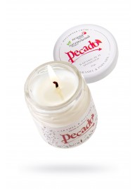 Массажная свеча Caramel   Popcorn - 35 мл. - Pecado - купить с доставкой в Королеве