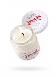 Массажная свеча Brandy   Pear - 35 мл. - Pecado - купить с доставкой в Королеве