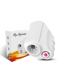 Белый вибромастурбатор Mini Masturbator - Silicone Toys - в Королеве купить с доставкой