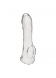Прозрачная насадка на пенис Transparent Penis Enhancing Sleeve Extension - 15,9 см. - BlueLine - в Королеве купить с доставкой