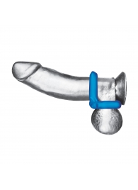Комплект из 2 эрекционных колец-восьмерок 2-Pack Duo Cock And Ball Stamina Enhancement Ring - BlueLine - в Королеве купить с доставкой