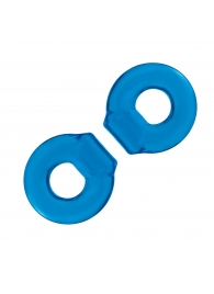Комплект из двух колец для пениса 2-Pack Ultra-Stretch Stamina Endurance Ring - BlueLine - в Королеве купить с доставкой