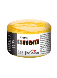 Возбуждающий крем Esquenta с разогревающим эффектом - 3,5 гр. - HotFlowers - купить с доставкой в Королеве