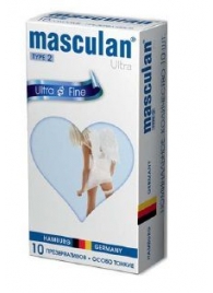 Ультратонкие презервативы Masculan Ultra Fine с обильной смазкой - 10 шт. - Masculan - купить с доставкой в Королеве