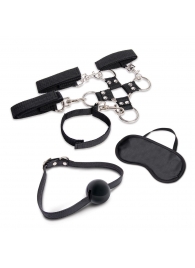 Набор для фиксации из 7 предметов Hogtie   Ball Gag Kit - Lux Fetish - купить с доставкой в Королеве