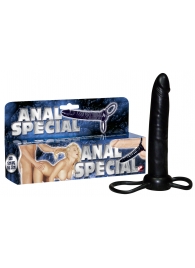 Насадка-фаллоимитатор с двумя кольцами для крепления - 16 см. - Orion - в Королеве купить с доставкой