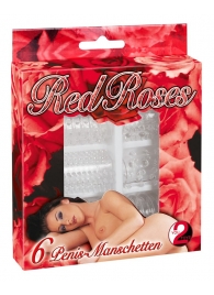 Набор из 6 насадок с шипиками Red Roses - Orion - в Королеве купить с доставкой