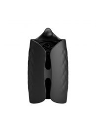 Черный мастурбатор с вибростимуляцией головки Black Glans Trainer - Baile - в Королеве купить с доставкой