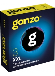 Презервативы увеличенного размера Ganzo XXL - 3 шт. - Ganzo - купить с доставкой в Королеве