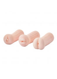 Набор из 3 мастурбаторов The Girl Next Door Tina - Dream Toys - в Королеве купить с доставкой
