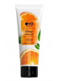 Лубрикант на водной основе OYO Aroma Gel Orange с ароматом апельсина - 75 мл. - OYO - купить с доставкой в Королеве