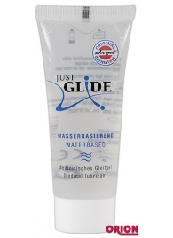 Вагинальная смазка на водной основе JUSTGLIDE - 20 мл. - Orion - купить с доставкой в Королеве